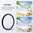 PULUZ 52mm Lens Filter Adapter Ring for GoPro HERO11 Black / Mini / HERO10 / HERO9 Camera Accessories