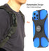 FORZEN Backpack Clamp Mount for Phone, Detachable Backpack Strap Clip for Hiking, Climbing, Outdoor Use