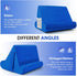 Sttargxing Universal Multi-Angle Tablet Holder - Soft Pad Stand with Net Pocket & Phone Stands for Lap, Knee, Sofa