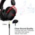 Cloud Alpha Cable with Mute & Volume Controls, Compatible with Hyperx Cloud Mix and Logitech Gaming Headsets, 6.6ft