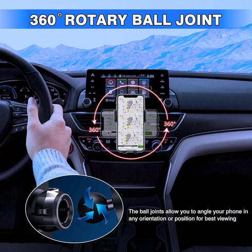 Karltys Car Phone Holder for Honda Civic 2016-2021 Accessories, 10th Gen Civic Cell Phone Holder Air Vent Mount for 4-7