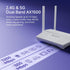 U-SPEED AX1500 6 1.5 WPA3, WiFi Router Dual Band Wireless Internet Router, Wireless Speed Up to Gbps, Full Gigabit