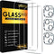 SIBEITU iPhone 13 Screen Protector 3 Pack with 3 Camera Lens Protectors, 6.1" HD Clear, 9H Hardness, Scratch Resistant.