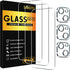 SIBEITU iPhone 13 Screen Protector 3 Pack with 3 Camera Lens Protectors, 6.1" HD Clear, 9H Hardness, Scratch Resistant.