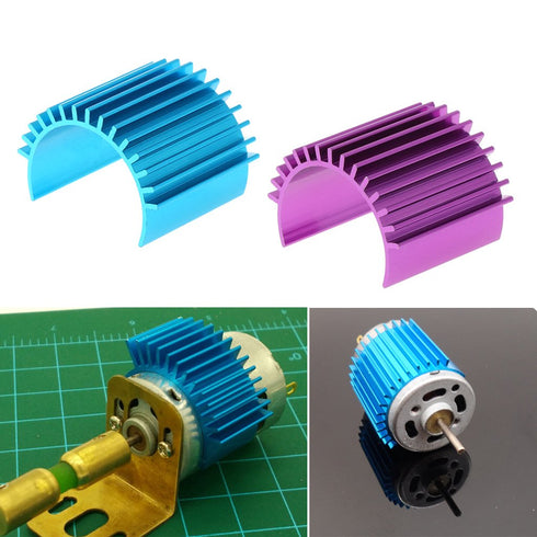 Zksbdxz 370 380 1:18 Aluminum Heatsink Suit with Motor for On/Off Car Toy