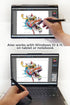 Pressure Sensitive Smart Stylus Pen with Palm Rejection, Battery-Less, Compatible with Apple iPhone/iPad/Android