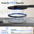 CloudValley 360 Magnetic Laptop Phone Holder, Rotating Mount Compatible with iPhone MagSafe and All Phones, MacBook, PC