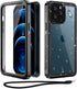WIFORT Waterproof Case for iPhone 12 Pro Max - Certified Water Proof & Military Protection, Full Body Shockproof
