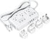 TESSAN 220V to 110V Voltage Converter, Universal Travel Adapter with 4 USB Ports (1 USB C), 3 AC Sockets, EU/UK/AU/IT