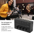 DAUERHAFT 4 Channel Stereo Headphone Amp,Ultra Low Noise Headphone Amplifier,Professional Multi Channel Mini Earphone Splitter Amp,for Sound Reinforcement(US Plug 100 240VAC + Power Adapter) by DAUERHAFT