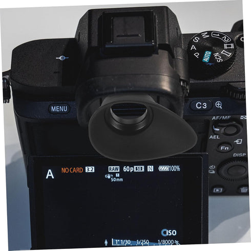 Durable Eyecup Replacement for Enhanced Comfort - Compatible with Multiple Camera Models