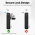 Valkit Compatible Airpods 2nd Generation Case Cover Clear, with Lock & Cleaner Kit, Soft Shockproof Case for Airpods 2/1