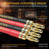 UCINNOVATE Speaker Cable with Banana Plugs, 2 Pack 9.8ft/3m 14 Gauge Speaker Wire for Hi-Fi & Home Audio