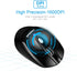 LeadsaiL Wireless Mouse for Laptop - 2.4G Portable Slim Cordless Optical Mouse with 6 Buttons, USB for Windows and Mac