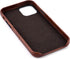 Dockem Wallet Case for iPhone 12 & 12 Pro, Built-in Metal Plate for Magnetic Mounting, 2 Credit Card Holders (Brown)