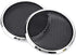 Wendry Speaker Covers - 1 Inch Metal & ABS Protective Grills Cover (2PCS)