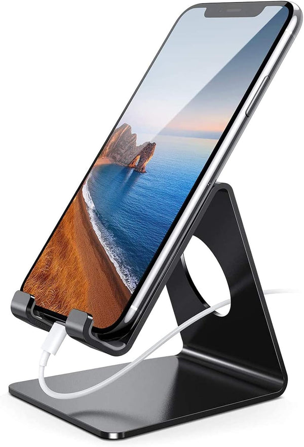 Lamicall Cell Phone Stand, Phone Dock: Cradle, Holder, Stand for Office Desk -