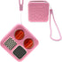 LeoTube Silicone Shell Cover Case for Yoto Mini Player, Protective Sleeve Compatible with Mini Bluetooth Speaker (Pink)
