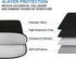 AREYLO 15.6 inch, 15" 15.6" Laptop Sleeve Case Durable Travel Laptop Bag HandBag Shockproof Protective Computer Cover