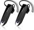 Link Dream Bluetooth Earpiece for Cell Phone - Hands-Free Wireless Headset, 2 Pack, Noise Cancelling