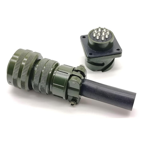 MS3106A18-19 MS3102A18-19 Male and Female 10 Pin Connectors Bayonet Series