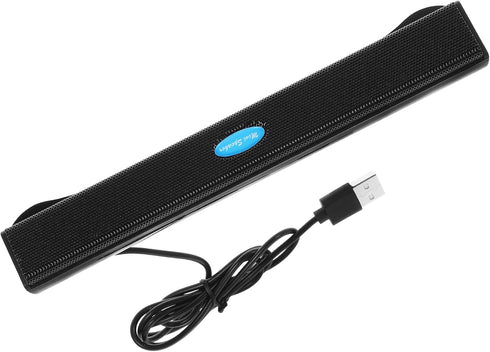 Sound Bars for TV - USB 2.0 Portable Soundbar, Small Surround Soundbar Speakers for PC/Gaming/Projectors
