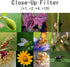 YOFOTIXAUU 58mm 4 (+1 +2 +4 +10) Set, (58mm) Close-Up Lens Filters Kit Pieces Macro Filter Lens Cap & Cleaning Cloth