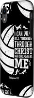 iPhone XR Volleyball Phone Cases Cute Christian Verse Gifts Teen Girls Case