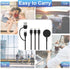 4 in 2 iWatch Charger Cable for Apple Watch/iPhone/Airpods, 3M Multi Charging Cable Travel Watch Charger Cord