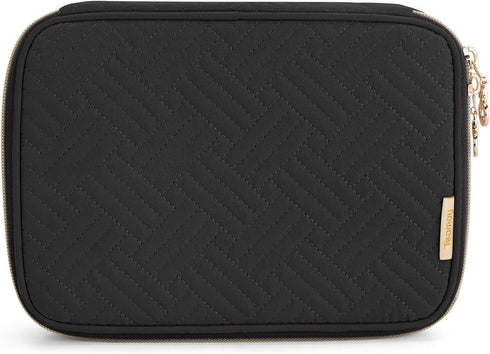 Teamoy Watch Band Storage Case, Holds 12 Watch Straps, Travel Organizer for Apple Watch Bands, Black