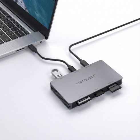 TREBLEET 6-in-1 Professional Multi-Card Reader for CFexpress Type A & Type B, SDXC