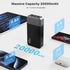NOBIS Portable Charger, 20000mAh Power Bank, 45W Fast Charging, Battery Pack with C to C Cable for iPhone Samsung