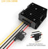 24V to 12V Voltage Converter, Buck Converter 15A 180W DC Transformer with Fuse Waterproof, Step Down Converter for Golf Cart LED Light Motor Truck Vehicle Boat Solar System (Accept DC 15-40V Inputs)
