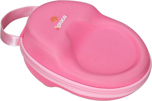 Aproca Pink Hard Storage Case for Belkin SoundForm Mini, Wireless Bluetooth Headphones