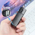 Wireless Rechargeable Mouse, Dual-Mode Silent Bluetooth Mouse for Laptop, Mini Finger Mouse (BT 5.1+2.4Ghz) with Mouse