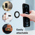 Mag-Safe Ring Holder, Magnet Hands-Free Mirror Shower Wall Mount Magnetic Sticker Car Accessories Phone Stand for