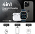 4 in 1 Wireless Charging Station - Fast Charging for Apple Devices - iPhone Charger for 15/14/13/12/11 - Apple Watch
