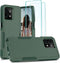 Jeylly for Moto G Stylus 5G (2023) Case, Shockproof Cover for Women, Military Grade Dual Layer Protective Case (Green)
