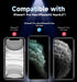 MAGIC JOHN 2 Pack for iPhone 11 Pro Max/XSMAX 6.5 inch Tempered Glass Screen Protector, Auto Dust-Elimination Installation, Bubble Free, HD Clear, Easy Installation