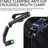 SLIMI 1 360 #01) PC Sun Visor Phone Holder, Adjustable Rear View Phone Holder, Multifunctional Car Mobile Phone