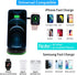 Wireless Charger, 3 in 1 Charging Stand for iPhone, iWatch, Airpods - Black