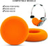 GVOEARS Replacement Cushion Earpads for Koss Portapro Headphones 2 Pairs (Green + Orange)