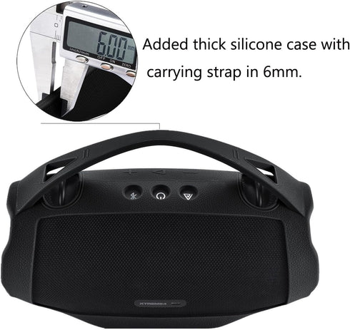 Silicone Carrying Cover Case for JBL Xtreme 4 Portable Bluetooth Speaker, Travel Protective Skin Accessories