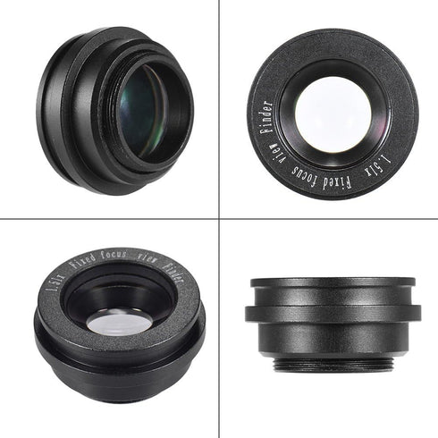 1.51X 2 Viewfinder Eyepiece Magnifier Eyepiece Eyecup Short Sighted Viewfinder Helper for DSLR Cameras, Anti Fog