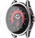 Smartwatch Full Coverage PC Protective Case with Tempered Glass Screen Protector for Samsung Watch 5 40mm, Durable