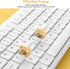 Wireless Keyboard and Mouse, Trueque Silent 2.4GHz Cordless Full Size USB Mouse Combo for Computer and Laptop
