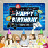 Video Game Backdrop Party Banner, Gaming Theme Birthday Photography Background, Props for Game Fans Kids Decorations