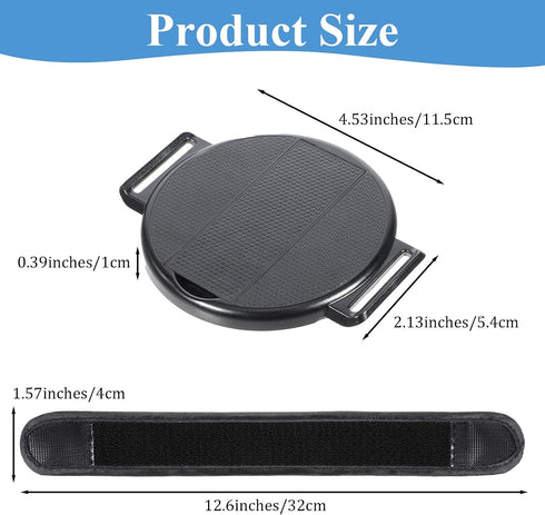 Hpmjz 360 7-11" Tablet Stand with Hand Strap Degree Rotating Sticky Tablet Stand Fastening Handle Grip with Adhesive