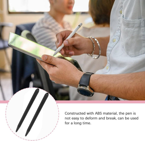 OSALADI 2pcs White Stylus Pen for Touchscreen, 2 in 1 Sensitivity Stylus Pen for All Screens