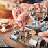 100 40-135 mm Cassette Cassette Drives(1mm Kanayu Pcs Recorder Rubber Belts Square Tape Machine Repair Maintenance Mix